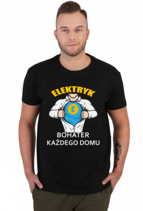 Elektryk. Prezent dla Elektryka. Koszulka dla Elektryka.