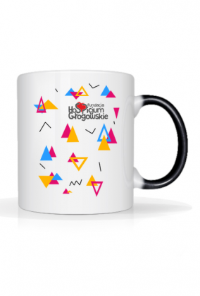 Kubek - Trójkąty z rączką