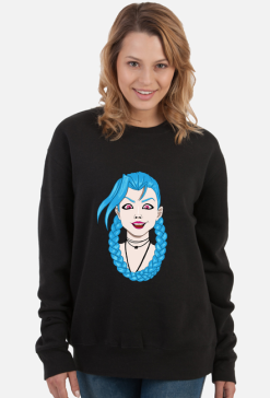LoL Jinx Classic - Bluza damska bez kaptura
