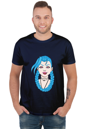 LoL Jinx Classic - T-shirt męski