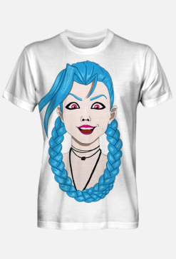 LoL Jinx Classic - Koszulka męska fullprint