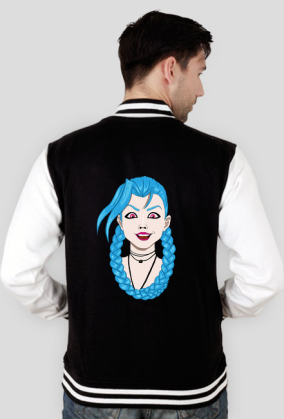 LoL Jinx Classic - Bluza męska college baseball