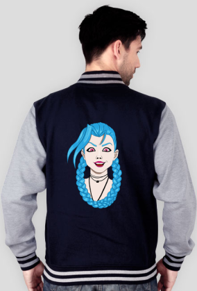 LoL Jinx Classic - Bluza męska college baseball