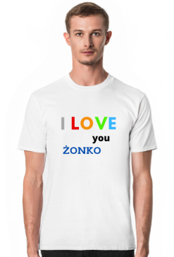 KOSZULKA I LOVE YOU