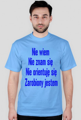 Nie wiem , nie znam się , nie orientuję się , zarobiony jestem