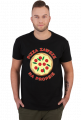 Pizza Zawsze Na Propsie - Koszulka Męska