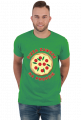 Pizza Zawsze Na Propsie - Koszulka Męska