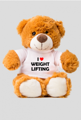 Misiek I love weightlifting