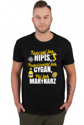 Marynarz. Prezent dla Marynarza. Statek, Oficer marynarki, Starszy Oficer, Załoga Prezent Koszulka