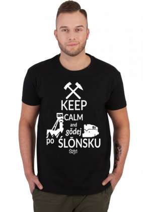 Gŏdej po Ślōnsku /biała grafika