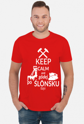 Gŏdej po Ślōnsku /biała grafika