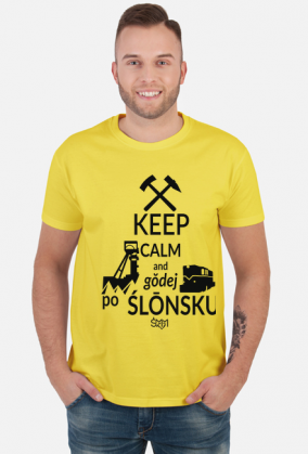 Gŏdej po Ślōnsku /czarna grafika