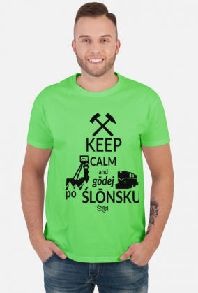 Gŏdej po Ślōnsku /czarna grafika