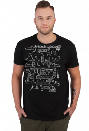 Zwiydzać kożdy może /biała grafika