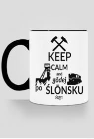 Gŏdej po Ślōnsku /czarna grafika