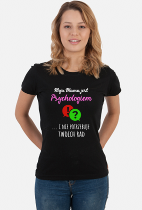 Psycholog. Prezent dla Psychologa, Psychiatry. Psychoterapeuta. Koszulka dla Psychologa