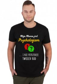 Psycholog. Prezent dla Psychologa, Psychiatry. Psychoterapeuta. Koszulka dla Psychologa