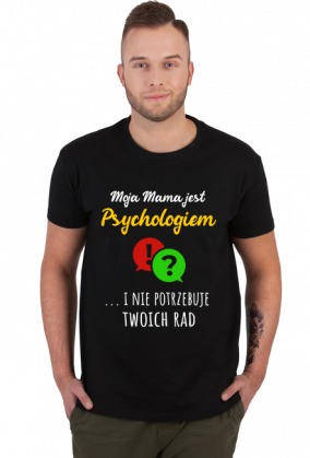 Psycholog. Prezent dla Psychologa, Psychiatry. Psychoterapeuta. Koszulka dla Psychologa