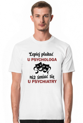 Psycholog. Prezent dla Psychologa, Psychiatry. Psychoterapeuta. Koszulka dla Psychologa