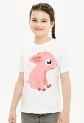 Koszulka Dziecięca - Świnka
