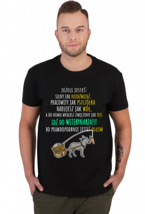 Weterynarz. Prezent dla Weterynarza. Koszulka dla Weterynarza