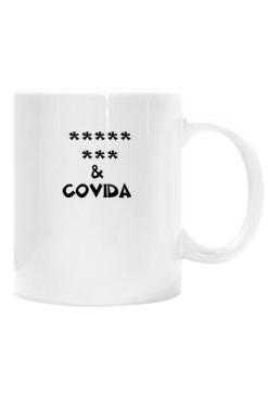 Gwiazdkowy kubek biały