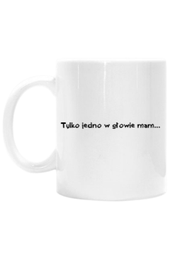 Kubek kawoholika biały