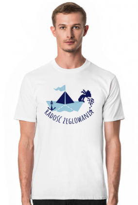Prezent dla żeglarza, upominki żeglarskie. Koszulka dla żeglarza - prezenty marynistyczne