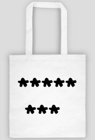 Torba na zakupy anty PiS osiem gwiazd ***** ***