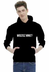 Bluza z kapturem ,,widzisz mnie?''