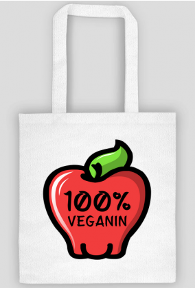 100% Veganin - Torba na zakupy
