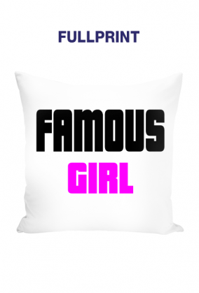Poduszka Famous Girl