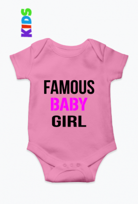 Body Pink dla dzieci Famous Baby Girl