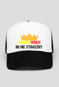 Czapka z daszkiem "KORONAWIRUS MI NIE STRASZNY"