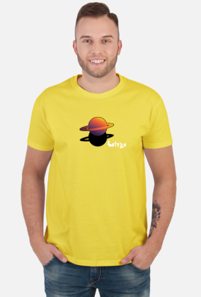 Koszulka żółta saturn botego