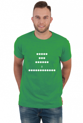 Koszulka męska zielona - PIS, KUKIZA i KONFEDERACJE