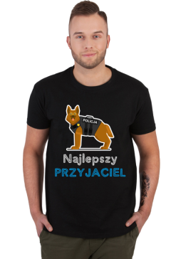 Policjant. Prezent dla Policjanta. Koszulka dla Policjanta