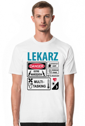 Lekarz. Prezent dla Lekarza. Koszulka dla Lekarza. Urolog. Chirurg.