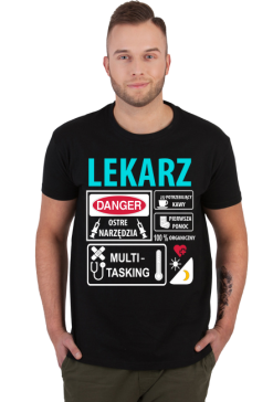 Lekarz. Prezent dla Lekarza. Koszulka dla Lekarza. Urolog. Chirurg.