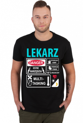 Lekarz. Prezent dla Lekarza. Koszulka dla Lekarza. Urolog. Chirurg.