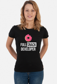 Full Snack Developer. Prezent dla Programisty. Koszulka dla Programisty