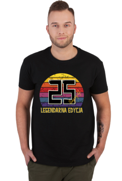 25 Legendarna Edycja - Koszulka męska na dwudzieste piąte urodziny