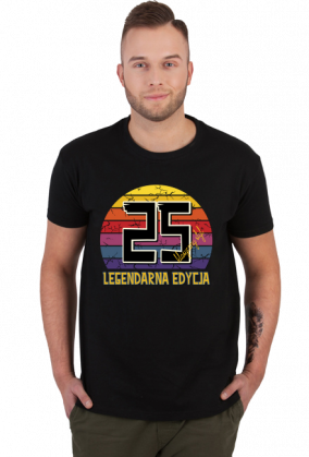 25 Legendarna Edycja - Koszulka męska na dwudzieste piąte urodziny