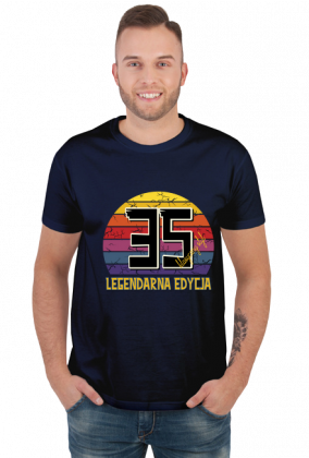 35 Legendarna Edycja - Koszulka męska na trzydzieste piąte urodziny