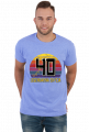 40 Legendarna Edycja - Koszulka męska na czterdzieste urodziny