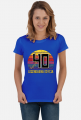 40 Legendarna Edycja - Koszulka damska na czterdzieste urodziny