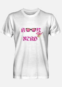 Koszulka dla miłośników książek "Book Nerd"