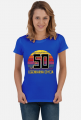 50 Legendarna Edycja - Koszulka damska na pięćdziesiąte urodziny