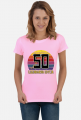 50 Legendarna Edycja - Koszulka damska na pięćdziesiąte urodziny