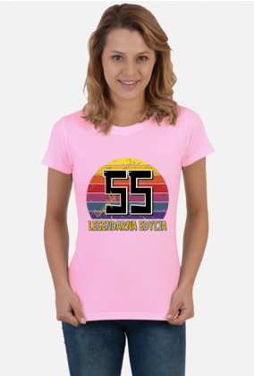 55 Legendarna Edycja - Koszulka damska na pięćdziesiąte piąte urodziny